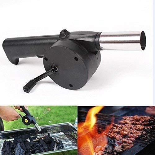 Portable Hand Crank BBQ Air Fan