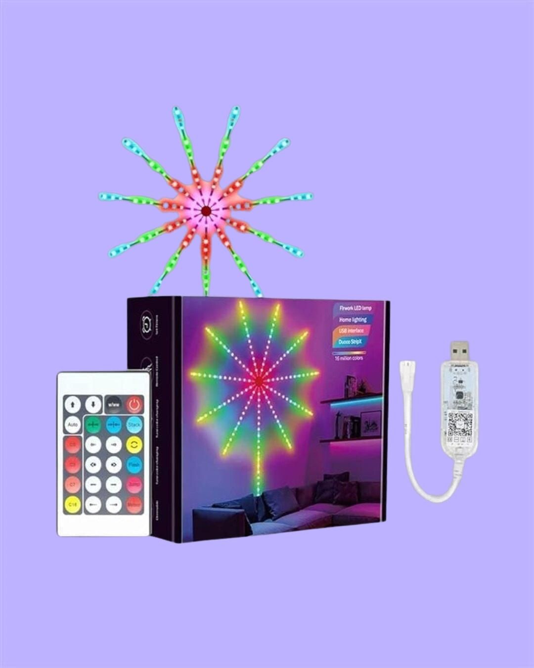 LED Fireworks Light