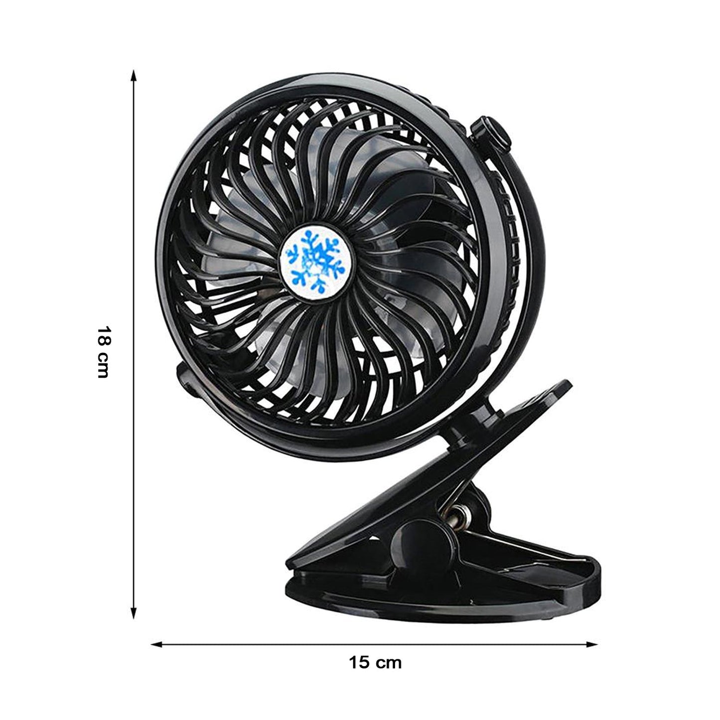 4824 Mini Usb Clip Fan Widely Used In Summers For Cool Down Rooms And Body Purposes. (Battery Not Include)